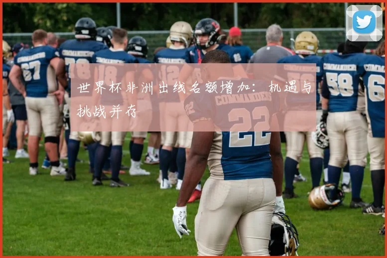 世界杯非洲出线名额增加：机遇与挑战并存