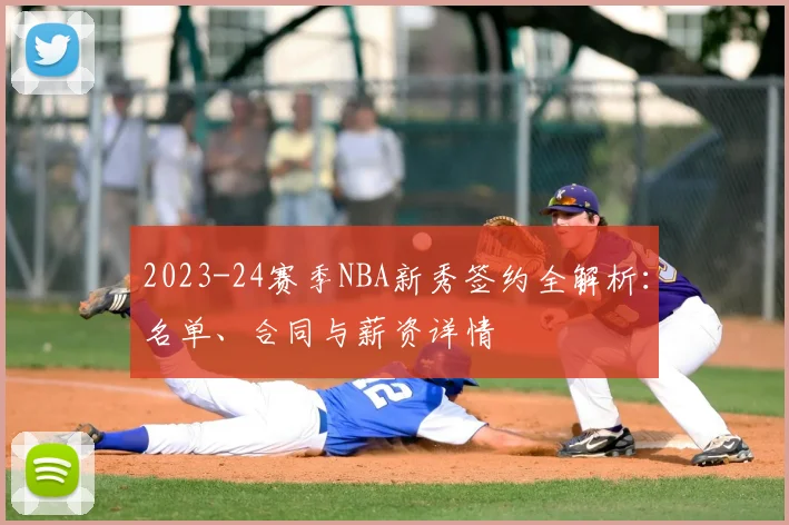 2023-24赛季NBA新秀签约全解析：名单、合同与薪资详情
