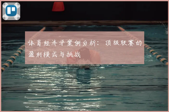体育经济学案例分析：顶级联赛的盈利模式与挑战
